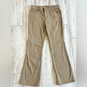 Tan Mid Rise Bootcut Jeans :) Size: 13